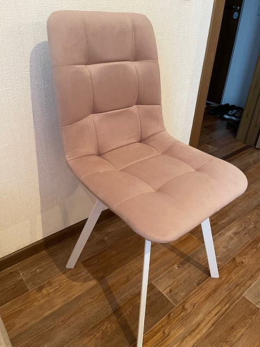 Комплект стульев Чилли 4 шт темно-серый / черный фото покупателя 59