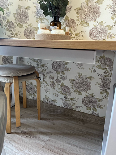 Деревянный стол Лота Лофт 120x75 дуб крафт табачный / черный матовый фото покупателя 291