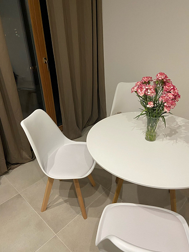 Деревянный стол Skandi 80 белый фото покупателя 10