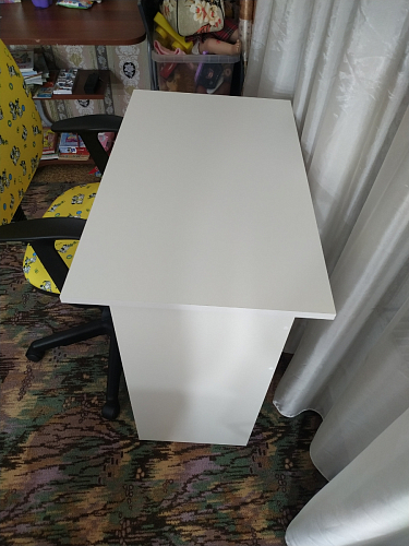 Стол письменный Kiwi дуб молочный  - Уцененный экземпляр фото покупателя 142