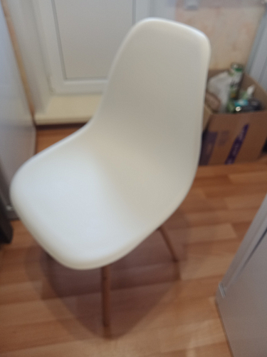 Пластиковый стул Eames PC-015 желтый фото покупателя 244