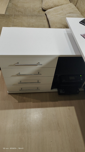 Компьютерный стол КСТ-109П правый венге фото покупателя 95