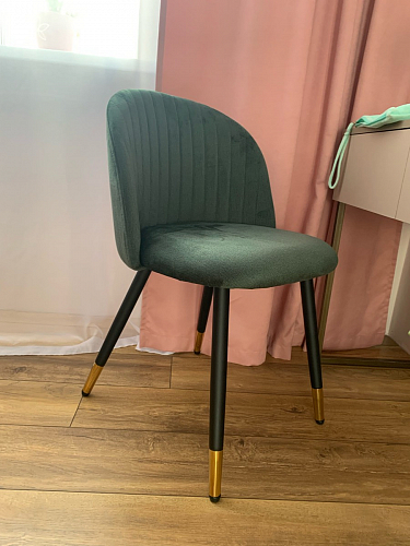 Стул на металлокаркасе Gabi gray / black фото покупателя 948