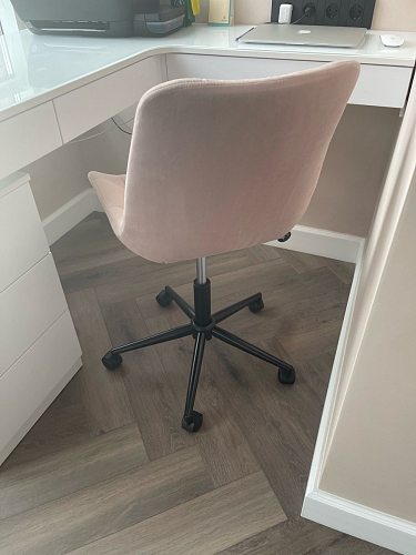 Компьютерное кресло Честер синий (velutto 46 ) / белый фото покупателя 43