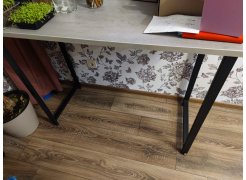 Барная стойка Дилан Лофт 120х60х90 бетон фото покупателя 69