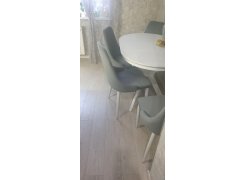 Стул на металлокаркасе Kora gray / black фото покупателя 74