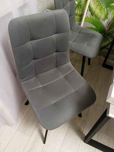 Комплект стульев Чилли 2 шт бежевый / черный фото покупателя 234