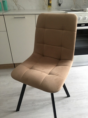 Стул на металлокаркасе Чилли зеленый / черный фото покупателя 1059