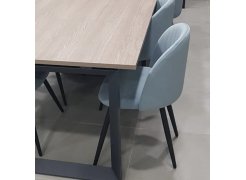 Стул на металлокаркасе Gabi gray / black фото покупателя 219