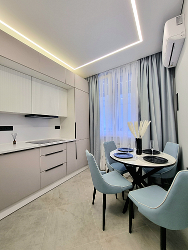 Стул на металлокаркасе Kora green / black фото покупателя 190