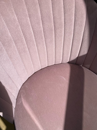 Стул на металлокаркасе Gabi 1 line light blue / black фото покупателя 251