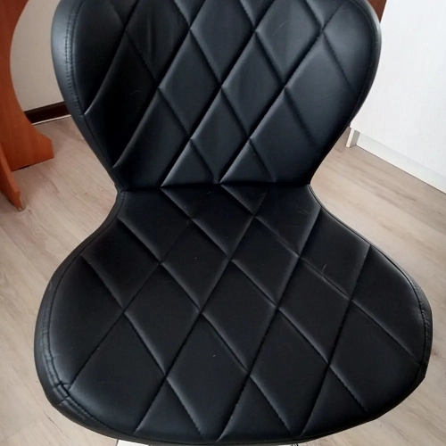 Барный стул Porch dark beige / chrome фото покупателя 4