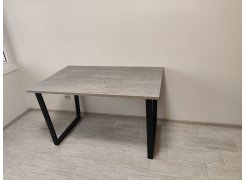 Стол Лота Лофт 140 25 мм юта / белый матовый фото покупателя 448