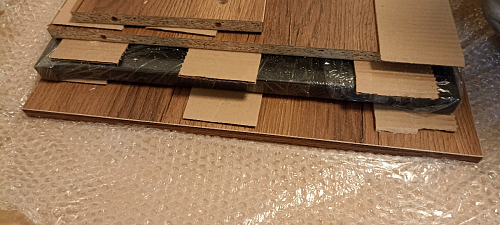 Письменный стол Челси Лофт дуб делано светлый / белый матовый фото покупателя 34