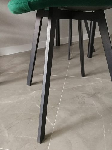 Стул на металлокаркасе Чилли темно-серый / черный каркас фото покупателя 198