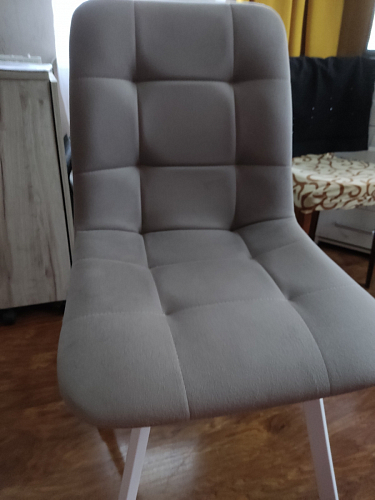 Комплект стульев Чилли 4 шт темно-серый / черный фото покупателя 653