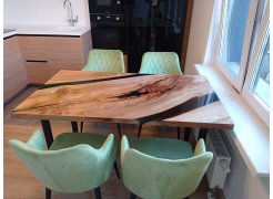 Стул на металлокаркасе Velen dark blue фото покупателя 1