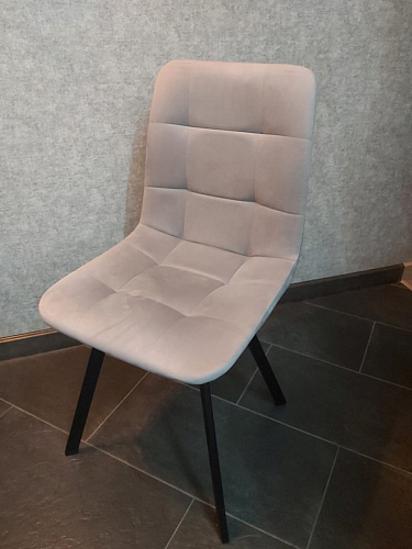 Стул на металлокаркасе Чилли бежевый / белый каркас фото покупателя 1358