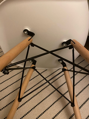 Стул Eames PC-015 белый фото покупателя 96