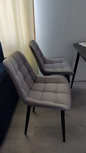 Стул на металлокаркасе Челси К бирюзовый / черный фото покупателя 141