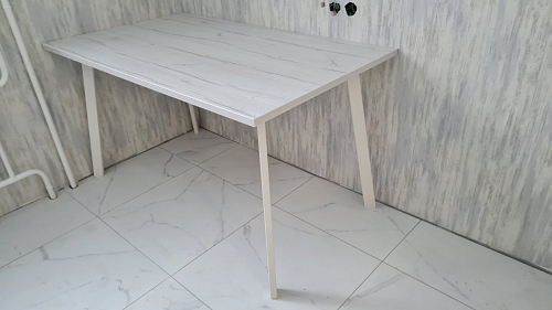 Стол Тринити Лофт 120 32 мм дуб галифакс табако / черный матовый фото покупателя 438