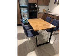 Стол Лота Лофт 120 25 мм сабия / черный матовый фото покупателя 76