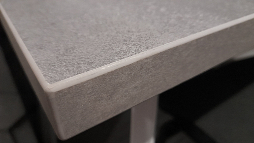 Стол Тринити Лофт 120 25 мм черный матовый / юта фото покупателя 138