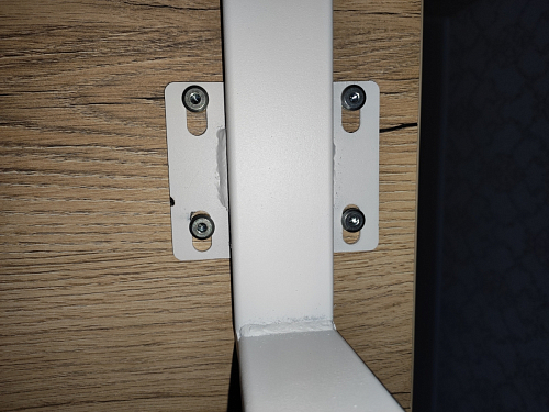 Стол Лота Лофт 140 25 мм черный матовый / дуб вотан фото покупателя 355