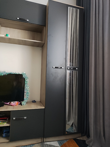 Готовая гостиная Бертелена дуб крафт серый / серый графит фото покупателя 95