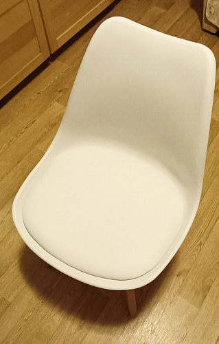 Стул Bonuss blue / wooden legs фото покупателя 21