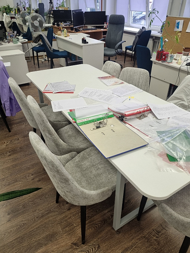 Стул на металлокаркасе Kora gray / black фото покупателя 203