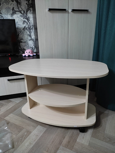 Журнальный стол Лидер ясень шимо темный фото покупателя 56