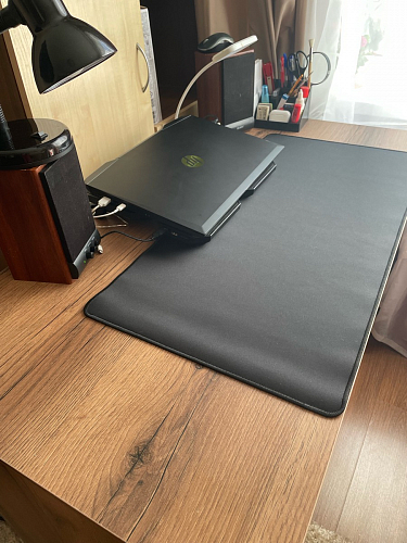 Письменный стол Битти Лофт 116х60х75 дуб вотан / черный матовый фото покупателя 85