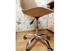 Компьютерное кресло Kolin с подушкой clear / white фото покупателя 179