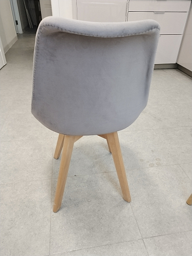 Деревянный стул Bonuss light gray / wood фото покупателя 123