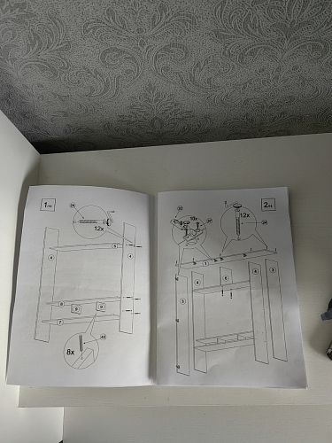 Готовая гостиная Румба белый / белый глянец  - Уцененный экземпляр фото покупателя 54