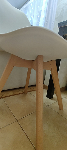 Деревянный стул Bonuss green / grey фото покупателя 75