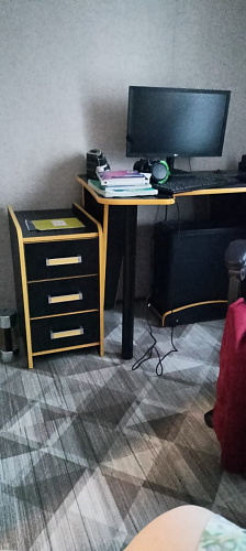 Тумба Ханна черная / красная - Уцененный экземпляр фото покупателя 109