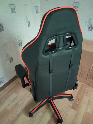 Компьютерное кресло Racer черное / оранжевое фото покупателя 102