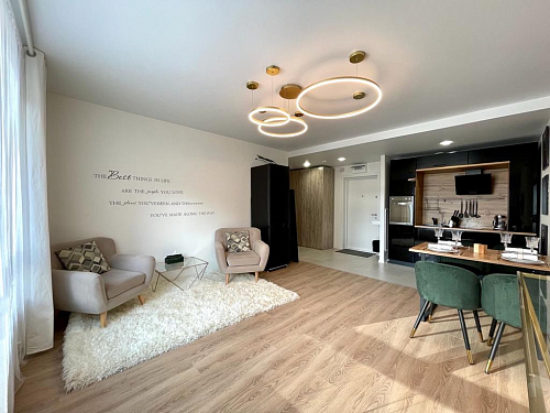 Стул на металлокаркасе Gabi latte / gold / black фото покупателя 925