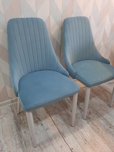 Стул на металлокаркасе Kora wine red / black фото покупателя 235