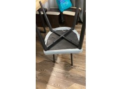 Стул на металлокаркасе Kora green / black фото покупателя 325