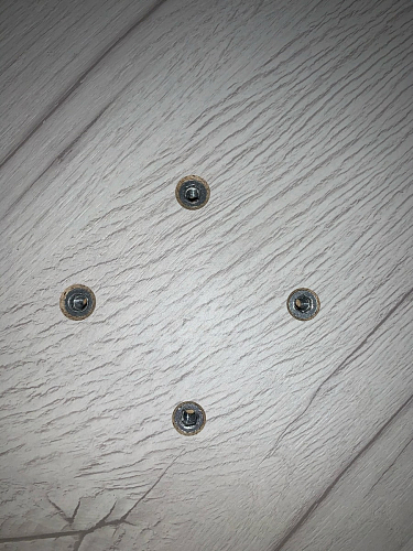 Стол Тринити Лофт 140 25 мм дуб делано темный / белый фото покупателя 96