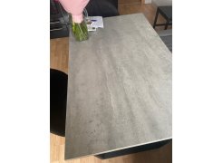 Деревянный стол Лота Лофт 120(160)х75 черный матовый / бетон светлый фото покупателя 95