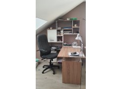 Компьютерный стол КС15 правый дуб сонома фото покупателя 16