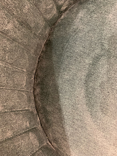 Стул на металлокаркасе Gabi dark beige / black / silver фото покупателя 946