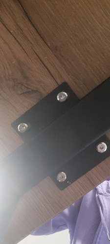 Деревянный стол Лота Лофт 140х80 черный матовый / бетон светлый фото покупателя 135