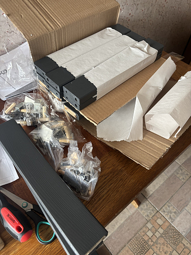 Обеденная группа Sonata/Соната антик / графит фото покупателя 18