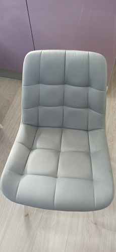 Стул на металлокаркасе Челси бирюзовый / черный фото покупателя 124