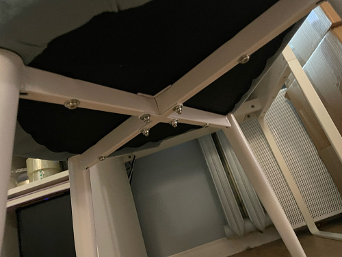 Стул на металлокаркасе Kora light blue / white фото покупателя 103